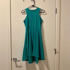 Banana Republic Green High Neck Dress - Size 0
